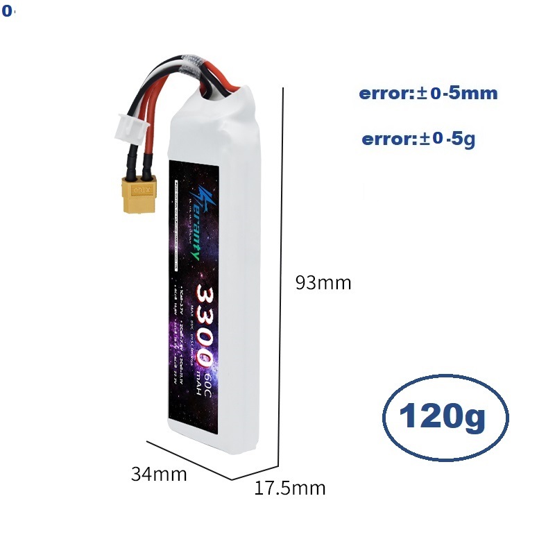 2S 7.4V LiPo Battery 3300mAh 6 - огляд і ціна Drone Battery Adapter